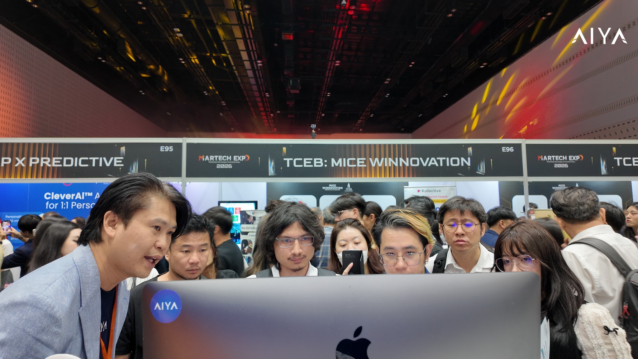 บรรยากาศบูธ AIYA ในงาน MarTech Expo 2026 รูปที่ 4