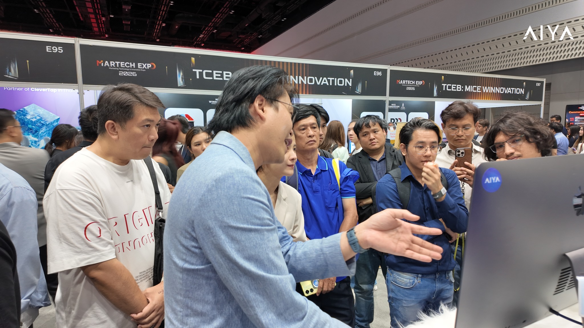 บรรยากาศบูธ AIYA ในงาน MarTech Expo 2026 รูปที่ 6
