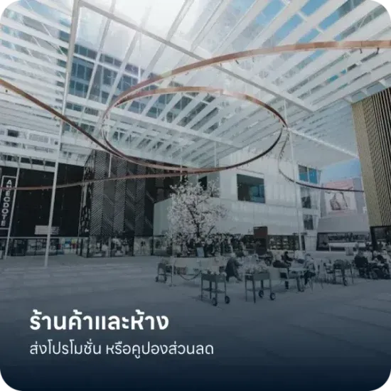 ร้านค้าและห้าง